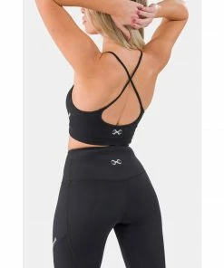 Sting Aurora Envy Infinity Womens Sports Bra - Black