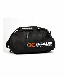 Braus 2 In 1 Fight Jiu Jitsu Convertible Gear Bag Backpack - Black BOXING / MUAY THAI / MMA 10 Braus 2 In 1 Fight Jiu Jitsu Convertible Gear Bag Backpack - Black BOXING / MUAY THAI / MMA