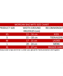 BOXING / MUAY THAI / MMA Morgan Endurance Precision Mexican Cut Pro Bag Mitts