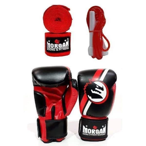 Morgan Classic Pack Training Pack Cardio Gloves Skipping Rope Hand Wraps 3 Morgan Classic Pack Training Pack Cardio Gloves Skipping Rope Hand Wraps