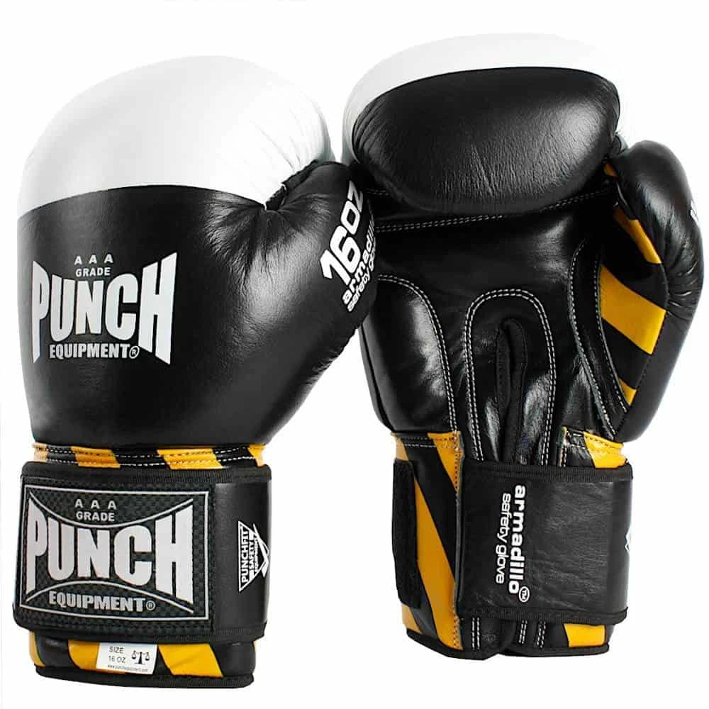 BOXING / MUAY THAI / MMA PUNCH Armadillo Safety V30 Premium Leather Boxing Sparring Gloves 5 BOXING / MUAY THAI / MMA PUNCH Armadillo Safety V30 Premium Leather Boxing Sparring Gloves