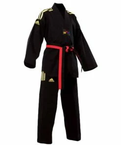 Adidas Taekwondo Senior Dobok Uniform Gi Red Black Blue