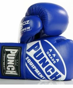 BOXING / MUAY THAI / MMA PUNCH Competition Boxing Lace Up TROPHY GETTERS Boxing Gloves