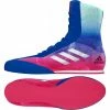 BOXING / MUAY THAI / MMA Adidas Box Hog Plus Boxing Shoes Boots Blue & Pink Lace Up