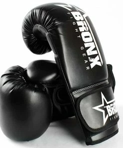 PUNCH Black Bronx 12oz Boxing Gloves Personal Training BOXING / MUAY THAI / MMA