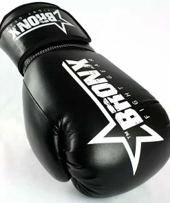PUNCH Black Bronx 12oz Boxing Gloves Personal Training BOXING / MUAY THAI / MMA