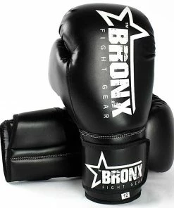 PUNCH Black Bronx 12oz Boxing Gloves Personal Training BOXING / MUAY THAI / MMA