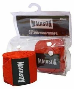 Madison Cotton Hand Wraps - 4.5m Boxing 19 Madison Cotton Hand Wraps - 4.5m Boxing