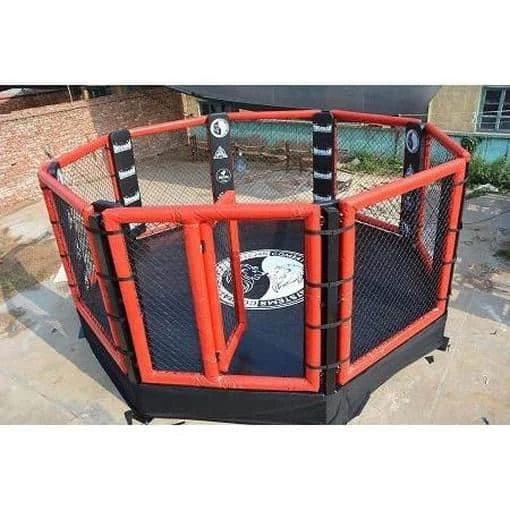 Morgan Raised MMA Cage (5m- 6m-7m-8m) Heavy Duty Freestanding Octagon 4 Morgan Raised MMA Cage (5m- 6m-7m-8m) Heavy Duty Freestanding Octagon