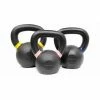 Morgan Cast Iron Kettlebell 3 Pack 8kg 12kg 16kg Gym Equipment CF-24-3PCS PACK FUNCTIONAL FITNESS