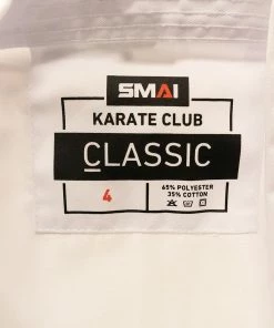 SMAI Karate Uniform 8oz Student Gi (White) Double Stitched + White Belt 13 SMAI Karate Uniform 8oz Student Gi (White) Double Stitched + White Belt
