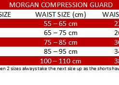 Morgan Dragon Compression Flex Shorts + TriFlex Groin Cup Guard Protector XS/S/M/L/XL MARTIAL ARTS