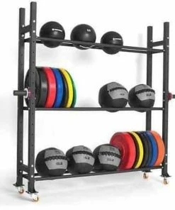 MORGAN Multi-Purpose Weight Plate Rack Racking Gym Storage System Shelves WEIGHTLIFTING