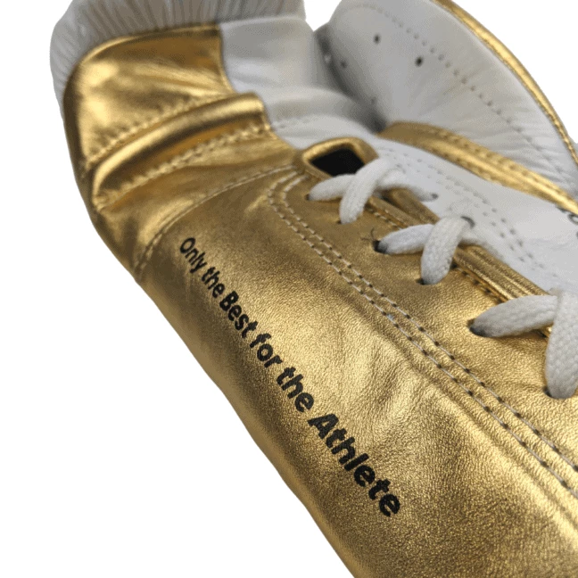 Adidas Speed 750 Adistar Pro Fight Boxing Gloves - White Metallic Gold – 10oz 7 Adidas Speed 750 Adistar Pro Fight Boxing Gloves - White Metallic Gold – 10oz