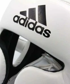 Adidas Adistar Pro Leather Head Guard - White