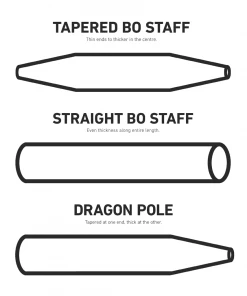 SMAI - Bo Staff - White Oak 4ft 5ft 6ft 8ft