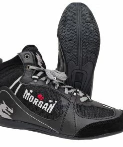 Morgan Flexible Aventus Boxing Boots / Shoes - Black