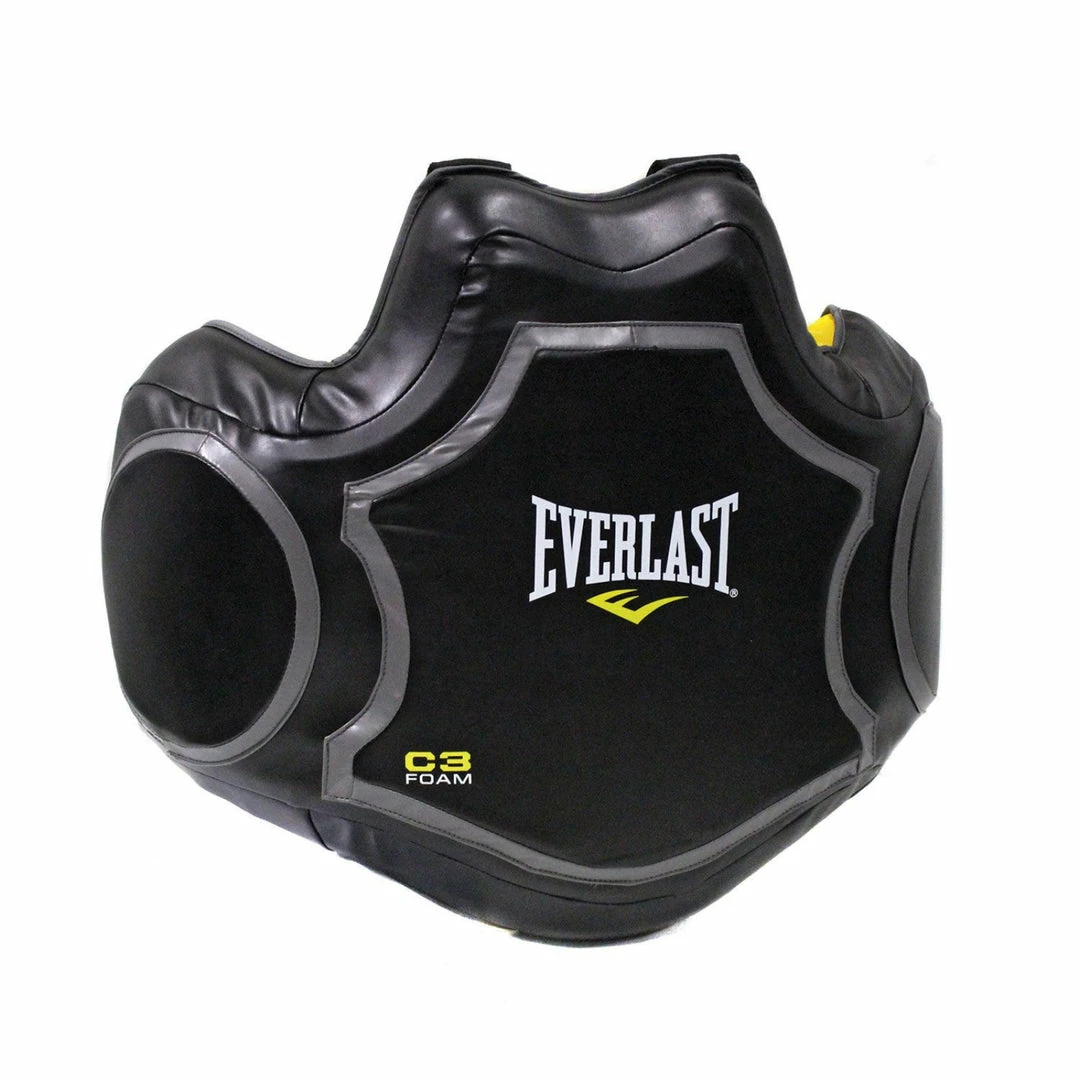 Everlast C3 Chest Protector Coachs Vest Guard - Black BOXING / MUAY THAI / MMA 3 Everlast C3 Chest Protector Coachs Vest Guard - Black BOXING / MUAY THAI / MMA