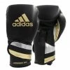 Adidas Adispeed Pro Boxing Gloves With Strap - Black Gold 1 Adidas Adispeed Pro Boxing Gloves With Strap - Black Gold