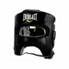 BOXING / MUAY THAI / MMA Everlast Elite Pro Leather Adjustable Boxing Headgear Head Guard - Black 1 BOXING / MUAY THAI / MMA Everlast Elite Pro Leather Adjustable Boxing Headgear Head Guard - Black