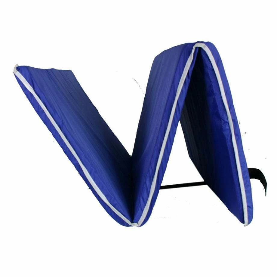 Mani Tri-fold Folding Exercise Mat 1800mmx900x50mm - Blue 4 Mani Tri-fold Folding Exercise Mat 1800mmx900x50mm - Blue