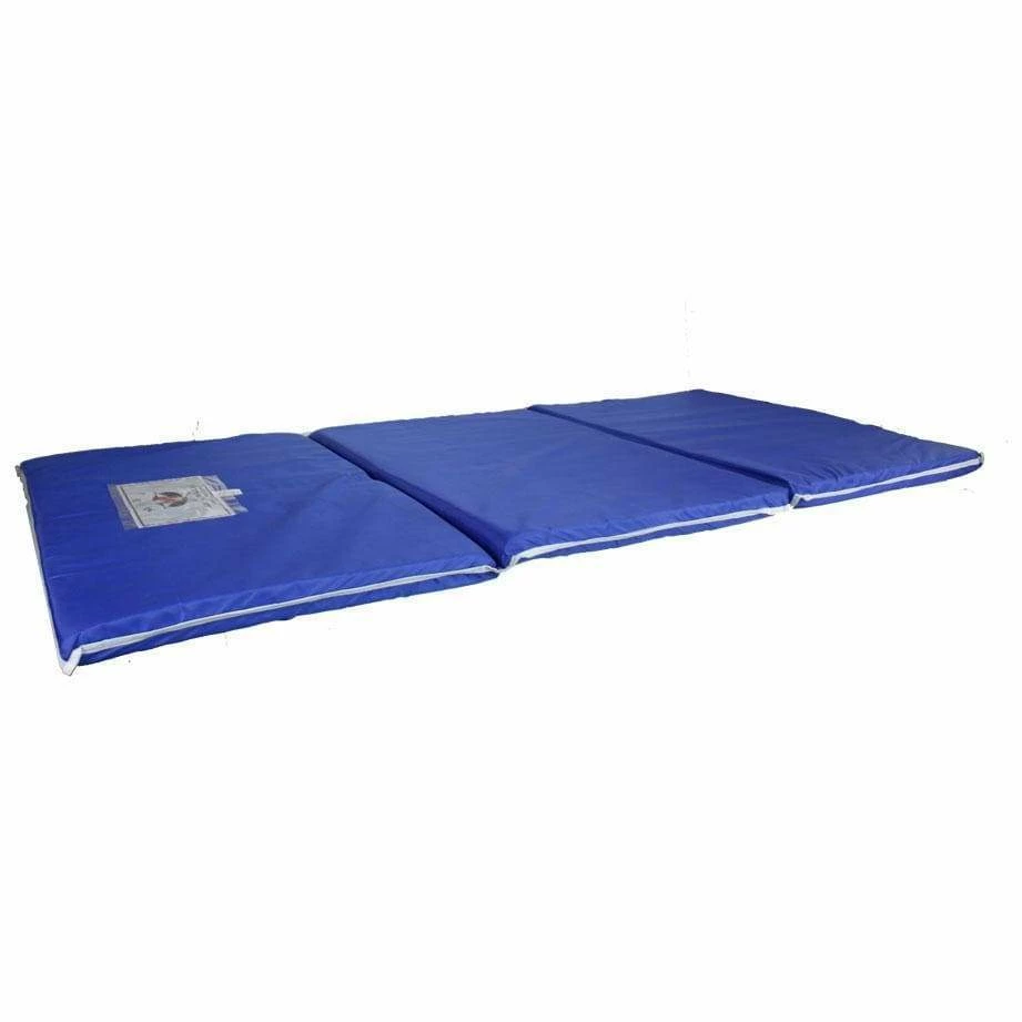 Mani Tri-fold Folding Exercise Mat 1800mmx900x50mm - Blue 6 Mani Tri-fold Folding Exercise Mat 1800mmx900x50mm - Blue