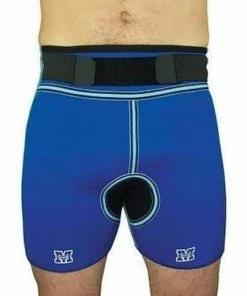 Madison Groin Shorts - Blue