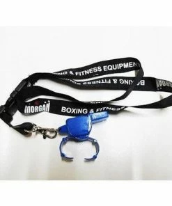 Morgan Pealess Blaster Whistle With Finger Slots + Deluxe Lanyard PW-7