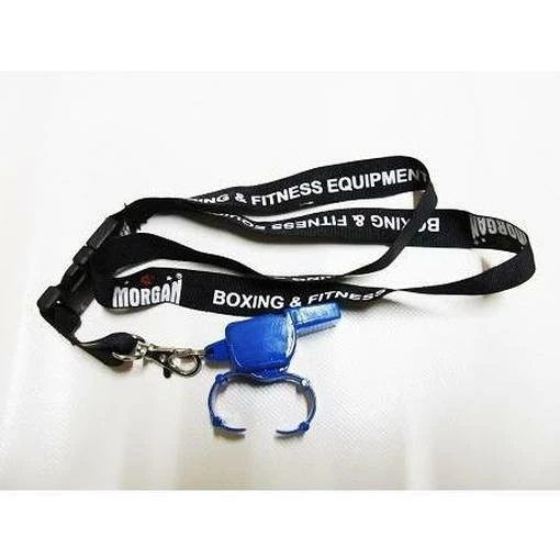 Morgan Pealess Blaster Whistle With Finger Slots + Deluxe Lanyard PW-7 3 Morgan Pealess Blaster Whistle With Finger Slots + Deluxe Lanyard PW-7