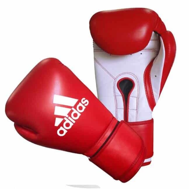 Adidas Glory Professional Leather Boxing Gloves Red BOXING / MUAY THAI / MMA 3 Adidas Glory Professional Leather Boxing Gloves Red BOXING / MUAY THAI / MMA
