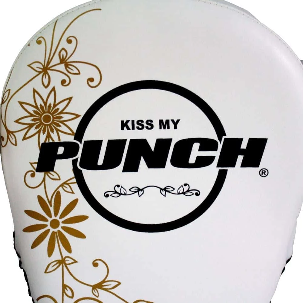 Punch Womens Focus Pads Skull Art White Limited Edition BOXING / MUAY THAI / MMA 5 Punch Womens Focus Pads Skull Art White Limited Edition BOXING / MUAY THAI / MMA