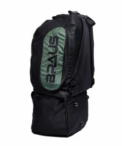 BOXING / MUAY THAI / MMA Braus 2 In 1 Convertible Gear Bag Backpack Army Green