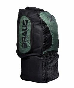 BOXING / MUAY THAI / MMA Braus 2 In 1 Convertible Gear Bag Backpack Army Green