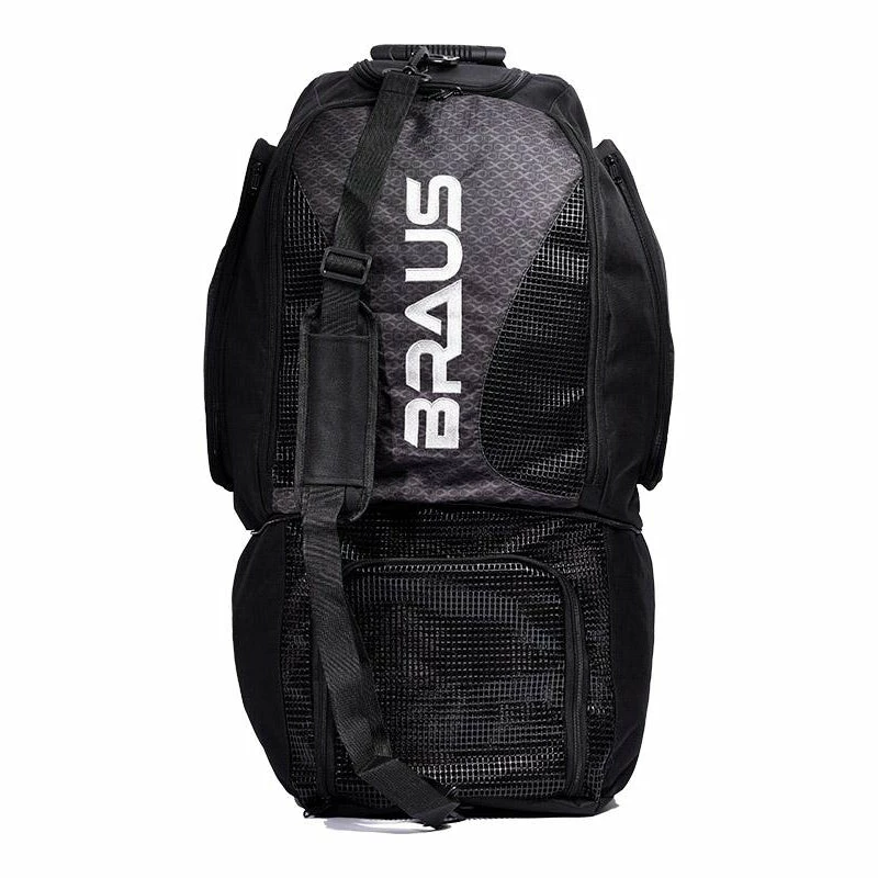 BOXING / MUAY THAI / MMA Braus 2 In 1 Convertible Backpack Gym Gear Bag X-Guard - Black 4 BOXING / MUAY THAI / MMA Braus 2 In 1 Convertible Backpack Gym Gear Bag X-Guard - Black
