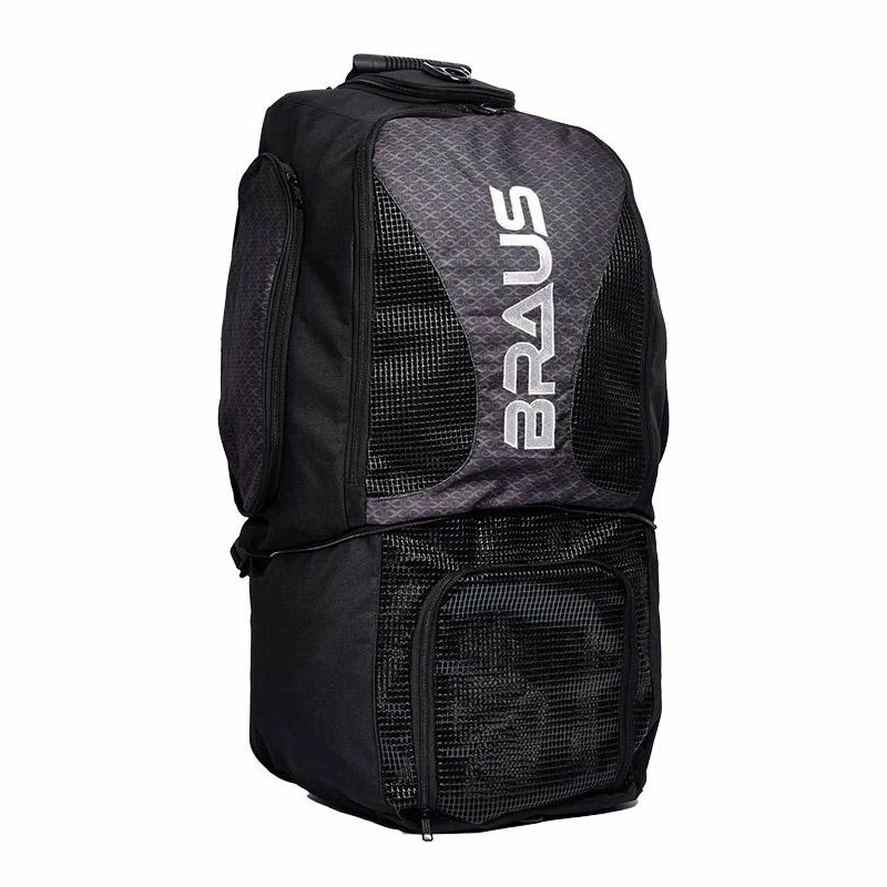 BOXING / MUAY THAI / MMA Braus 2 In 1 Convertible Backpack Gym Gear Bag X-Guard - Black 7 BOXING / MUAY THAI / MMA Braus 2 In 1 Convertible Backpack Gym Gear Bag X-Guard - Black