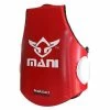 Mani Head Start Belly Body Protector Guard Pad - Red BOXING / MUAY THAI / MMA
