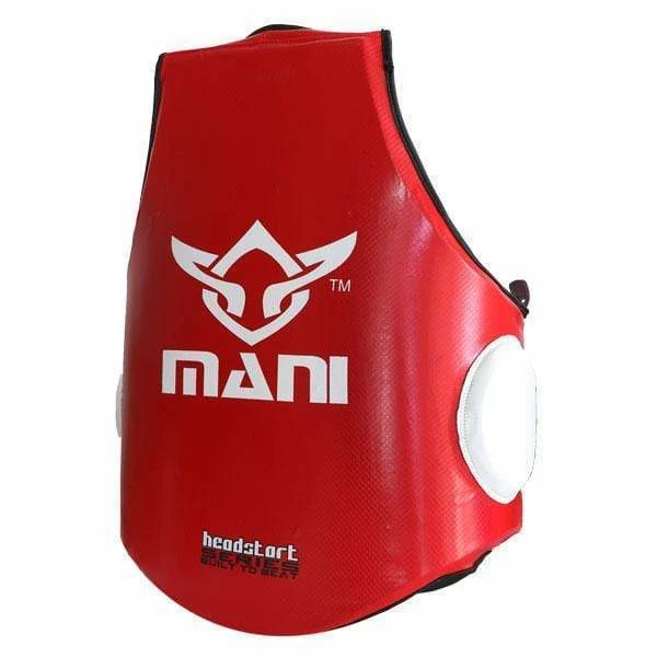 Mani Head Start Belly Body Protector Guard Pad - Red BOXING / MUAY THAI / MMA 3 Mani Head Start Belly Body Protector Guard Pad - Red BOXING / MUAY THAI / MMA