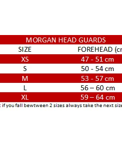 Morgan V2 Classic Open Face Sparring Head Guard Protector Gear Chin & Cheek