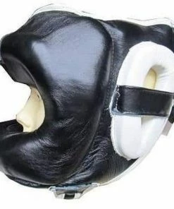 Morgan Nose Protector Leather Sparring Head Guard Chin Cheek Boxing [S/M/L/XL] BOXING / MUAY THAI / MMA