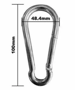 MANI Large Carabiner Hook Snap For Gym / Boxing / Punching Bag / Speed Ball