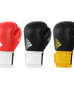BOXING / MUAY THAI / MMA Adidas Hybrid 100 Boxing Gloves 10oz 12oz 16oz Red White Yellow