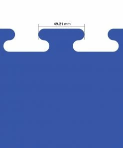 Mani Reversible Jigsaw Mats 100x100x4cm - Black / Grey