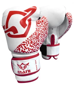 Mani Red Kids Junior Childrens 6oz Boxing Gloves Sparring/Training MKBG-201 BOXING / MUAY THAI / MMA
