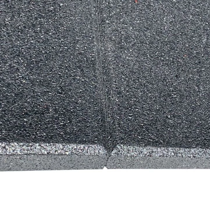 Mani Rubber Gym Tiles Commercial Floor Mats 100x100x1.5cm - Black 6 Mani Rubber Gym Tiles Commercial Floor Mats 100x100x1.5cm - Black