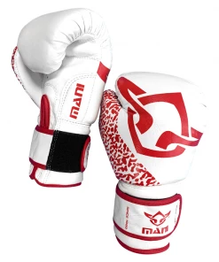 Mani Red Kids Junior Childrens 6oz Boxing Gloves Sparring/Training MKBG-201 BOXING / MUAY THAI / MMA
