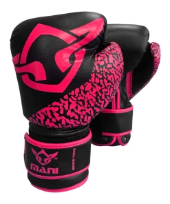 Mani Pink Kids Junior Childrens 6oz Boxing Gloves Sparring/Training MKBG-201 BOXING / MUAY THAI / MMA