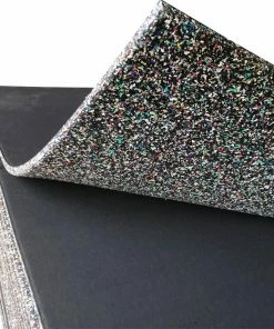 Mani Premium Rubber EPDM Commercial Gym Floor Tiles 100cmx100cmx1.5cm - Black