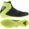 BOXING / MUAY THAI / MMA Adidas Speedex Boxing Shoes Boots Black & Yellow Lace Up