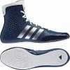 Adidas KO Legend Boxing Shoes Boots Blue & White Lace Up