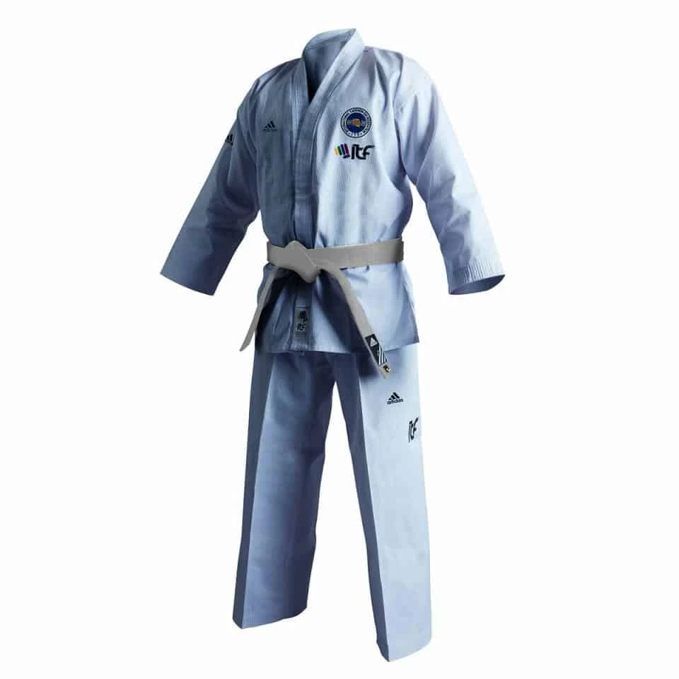 Adidas Taekwondo ITF Student Junior Gi Uniform Dobok + Belt MARTIAL ARTS